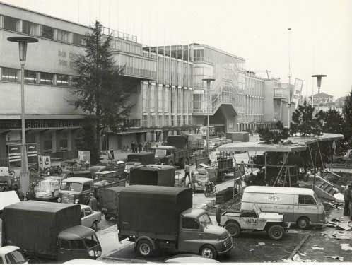foto 1958- allestimento Fiera Campionaria Milano